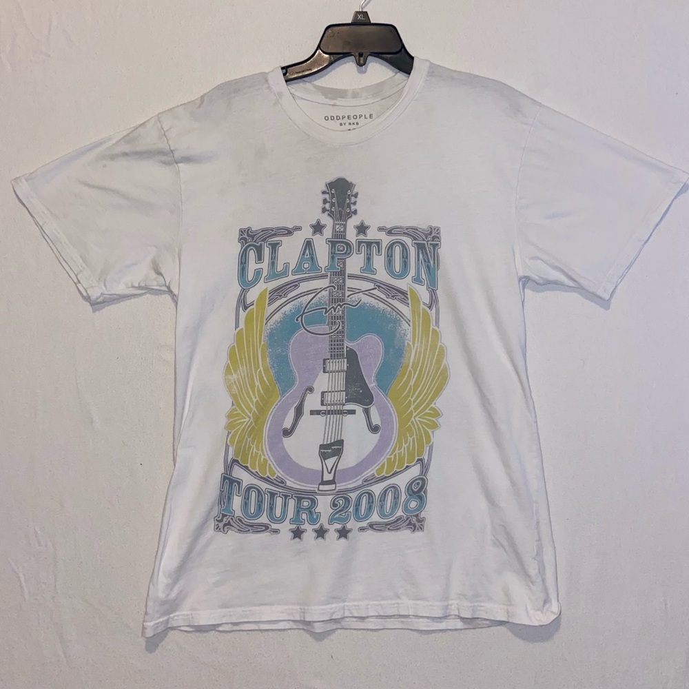 Eric Clapton 2008 concert tshirt